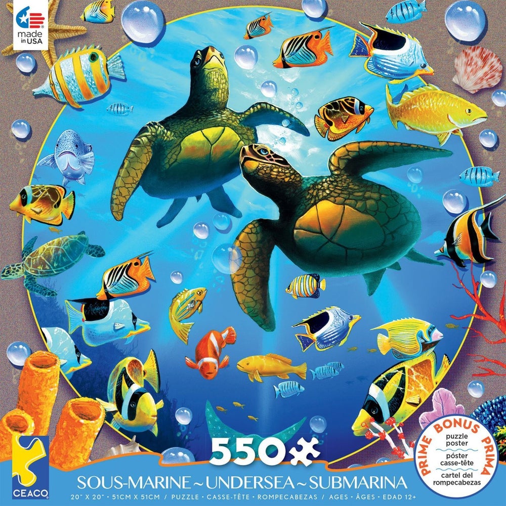 550PC UNDERSEA ASST (6) BL
